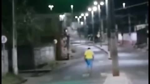 Funny drunk man