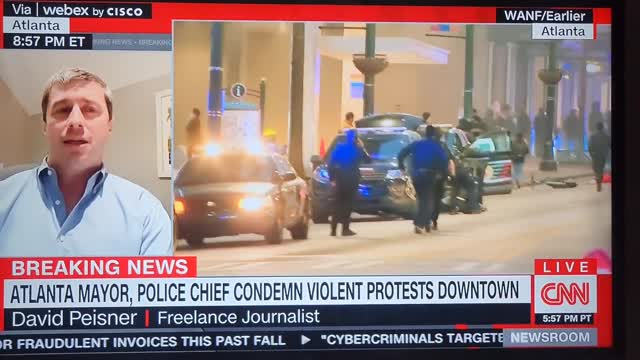 CNN Guest REFUSES To Label The CRAZED Atlanta Rioters As Violent, Instead Calls Police Violent