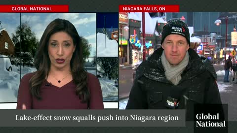 Buffalo snowstorm_ More snow expected for Niagara Falls, Toronto over weekend