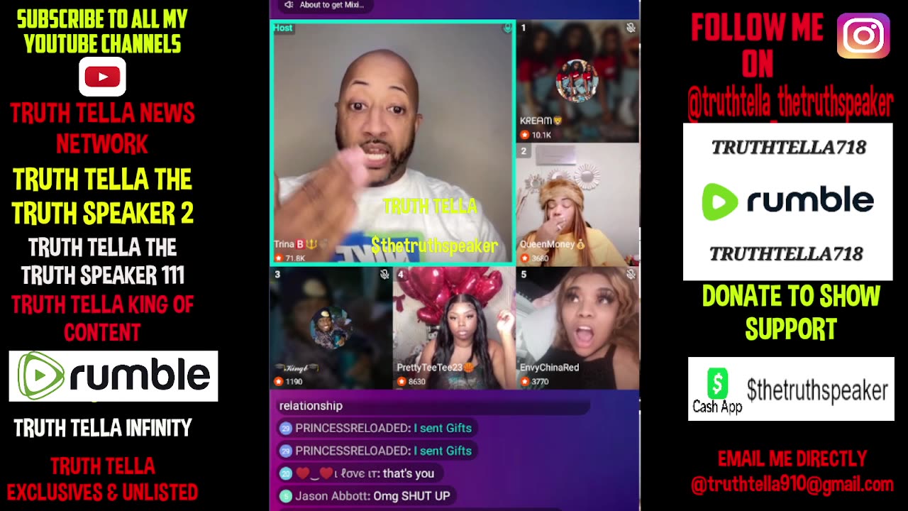 TRINA B MORNING MIXIE SHOW WITH ASHLEY CHINARED, KINGBEE, KREAM, QUEEN MONEY, & CNNBIGO