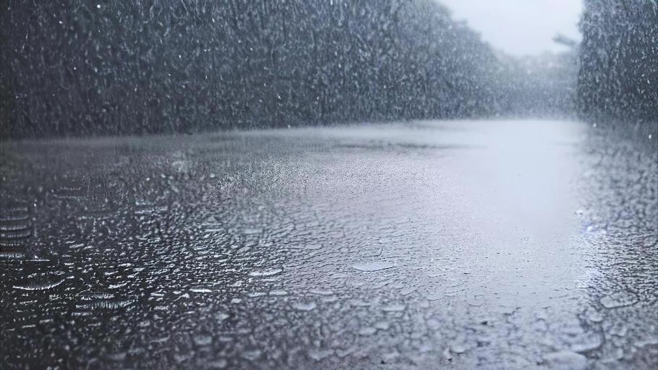 Rain sounds to chill to