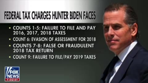 Hunter Biden (clone) - facing “17 years in prison”