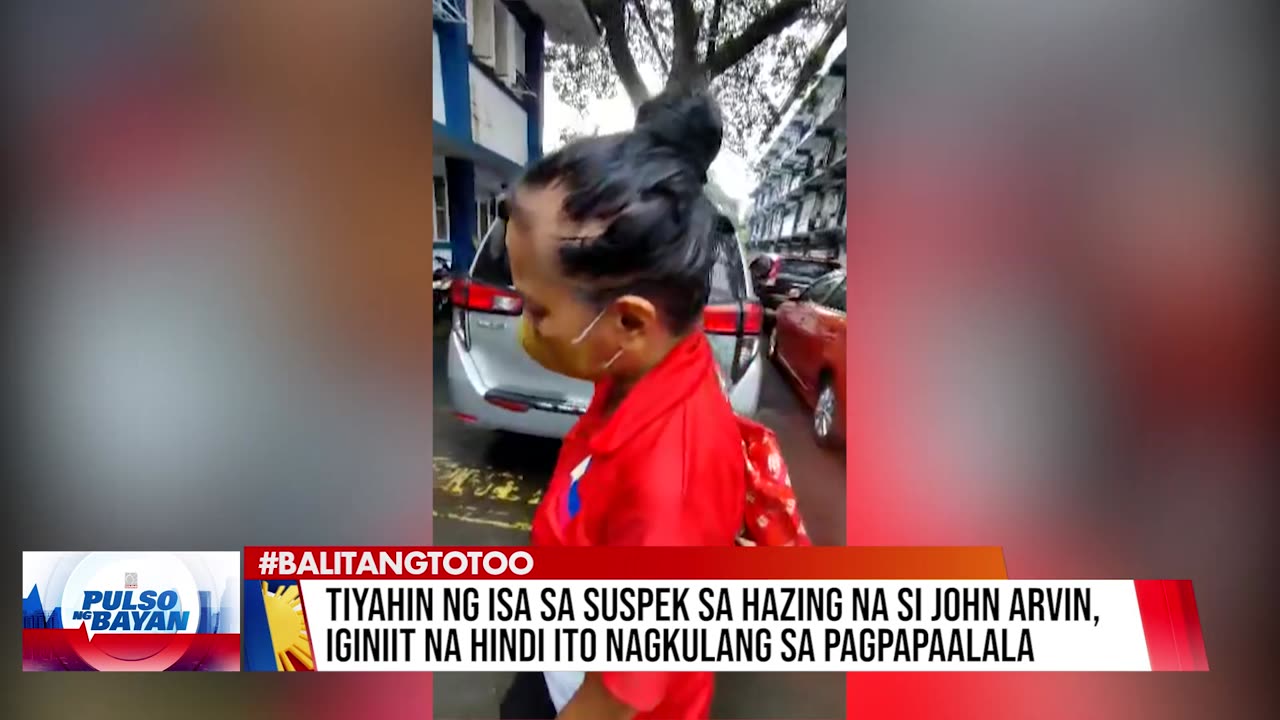 Tiyahin ng isa sa mga suspek sa hazing, iginiit na hindi ito nagkulang ng pangangaral sa kanyang pamangkin