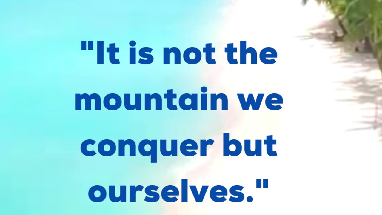 Thoughts are things worth pondering and are a powerful mindset for change.