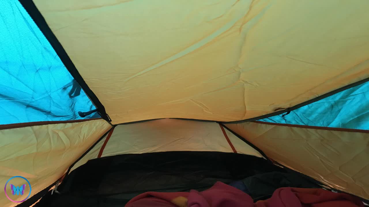 Relaxation Station - 3 Hours of Relaxing Rain On A Tent - Raindrops Background