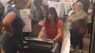 ARIZONA: MARICOPA COUNTY, #0244 DUSTY TRAIL VOTING LOCATION. VOTER FRAUD!