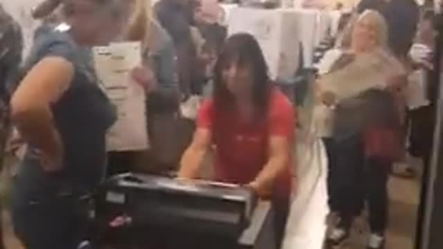 ARIZONA: MARICOPA COUNTY, #0244 DUSTY TRAIL VOTING LOCATION. VOTER FRAUD!