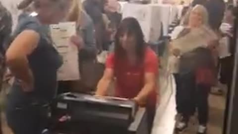 ARIZONA: MARICOPA COUNTY, #0244 DUSTY TRAIL VOTING LOCATION. VOTER FRAUD!