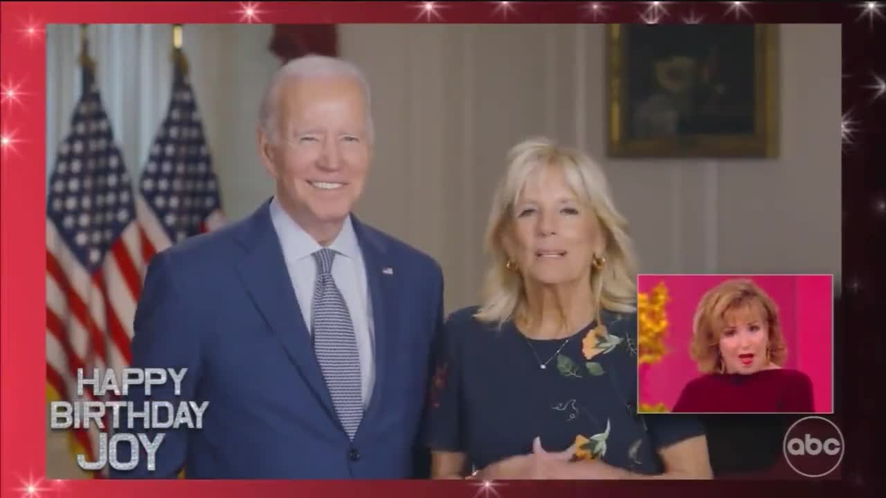 PATHETIC: The Bidens Wish Joy Behar A Happy Birthday