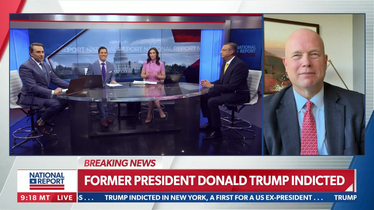 Matt Whitaker on The National Report 03.31.2023