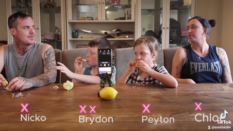 Raw lemon challenge