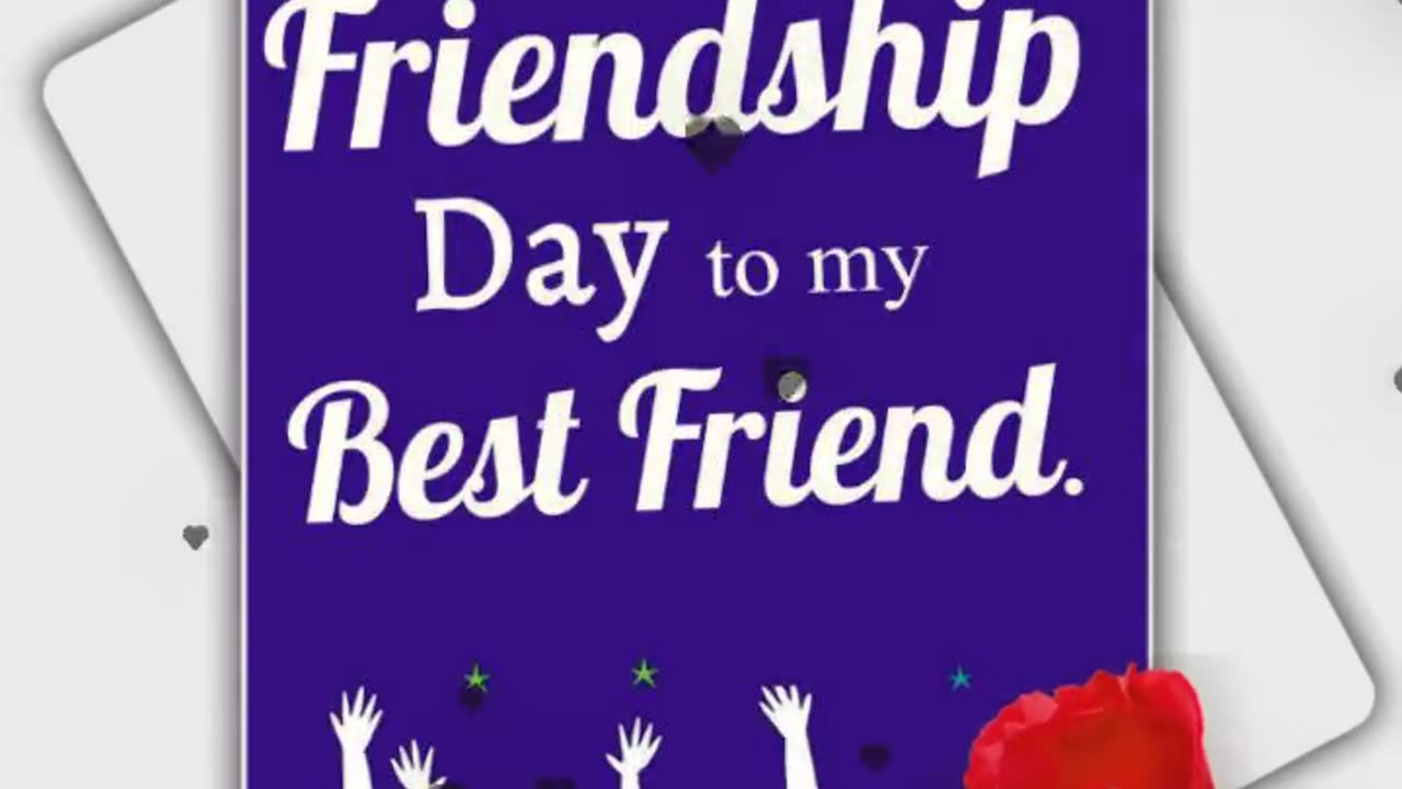 Happy friendship Day status video