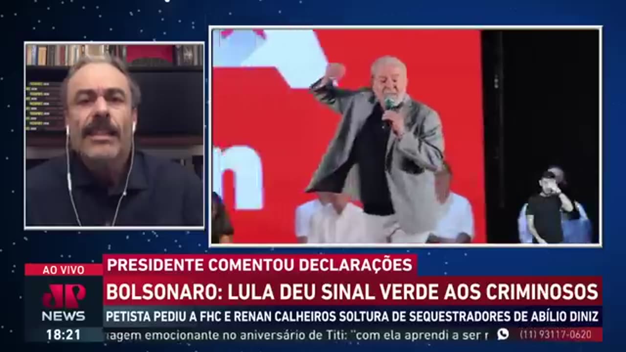 Fiuza: Aceno de Lula a criminosos não surpreende ninguém