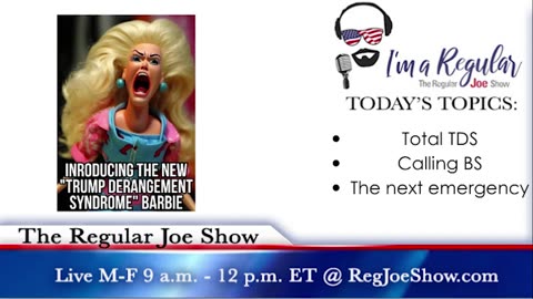 The Regular Joe Show Teaser - 8/9/23 - LIVE M-F 9am-12n EST