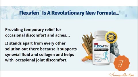 Flexafen review : Does it the ultimate solution for joint pain relief!