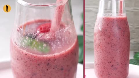 Banana Berry GreenTea Smoothie Tea Smoothie Recipe
