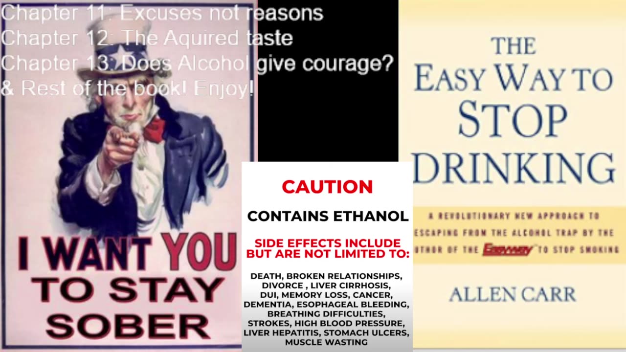 The Easy Way to STOP Drinking: Chapter 11 - 14 w REST OF BOOK! Enjoy