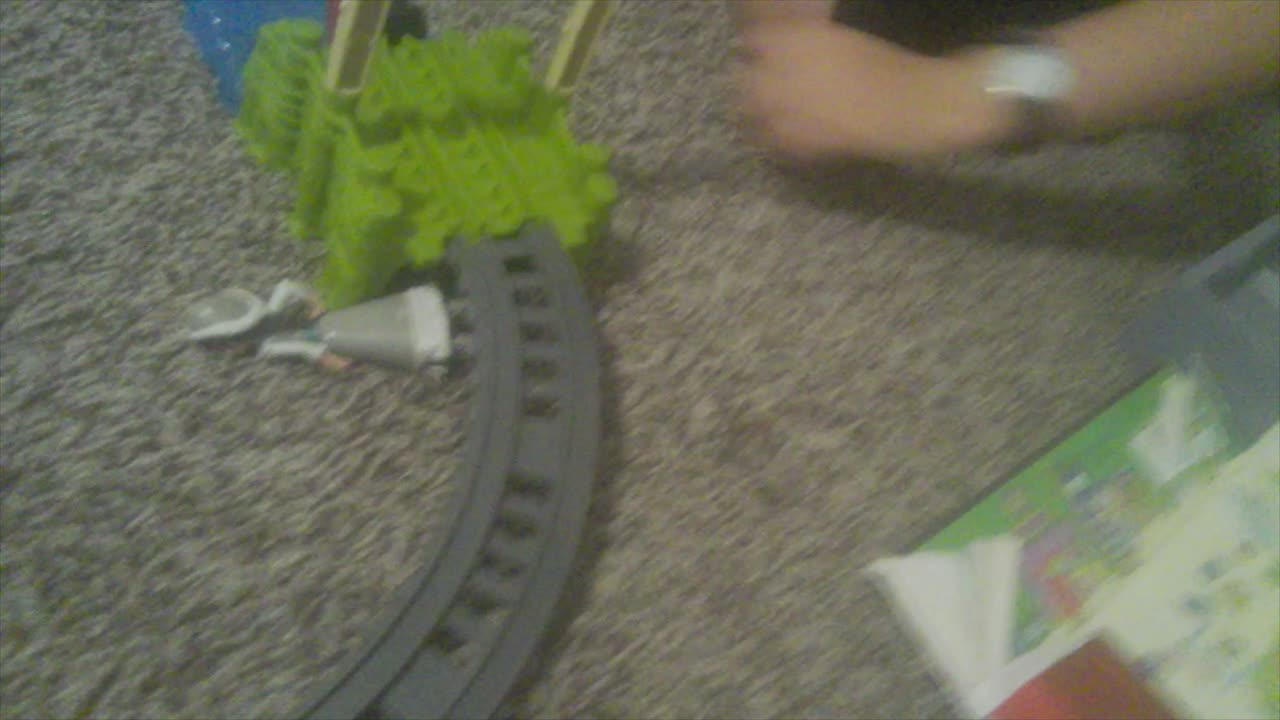 Thomas and PJ Masks summertime Trackmaster track build