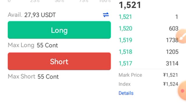 CARA MENGHITUNG NILAI KONTRAK DAN SETTING TRADE OKX pada Aliv Future