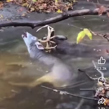 Man saves Deers antler lock