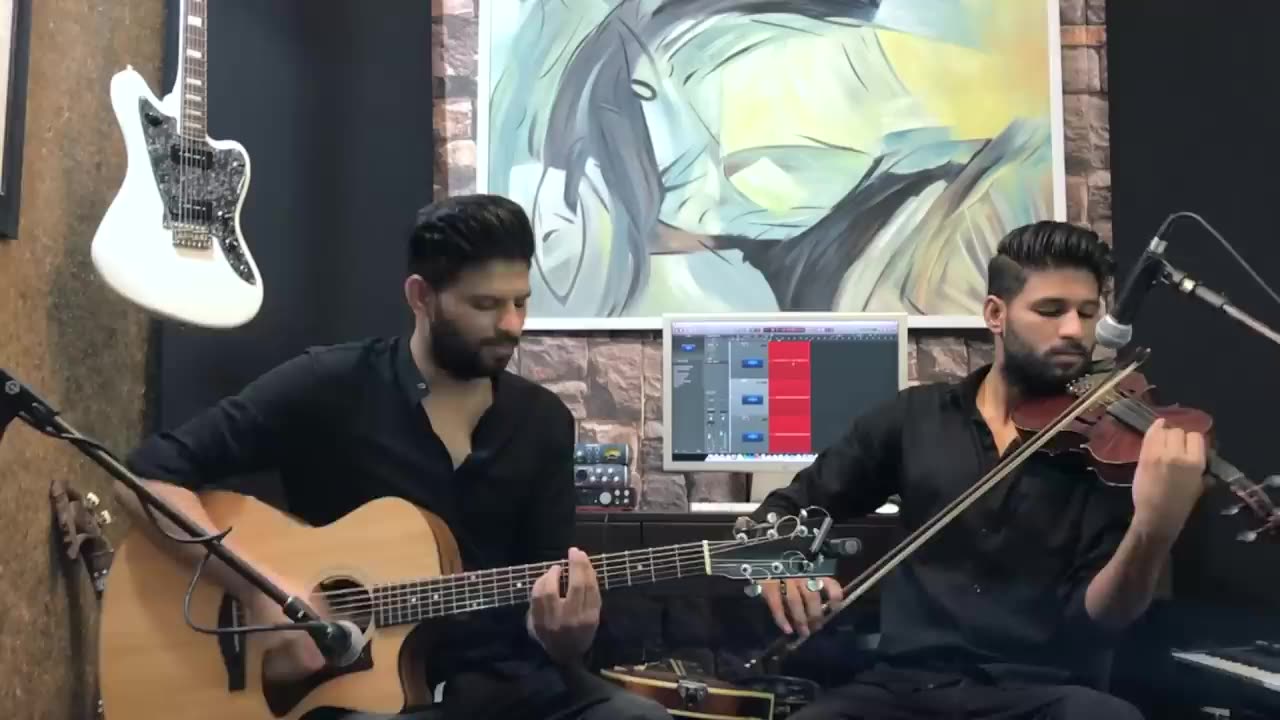 Sanson Ki Mala (Violin Cover) | Leo Twins | The Quarantine Sessions