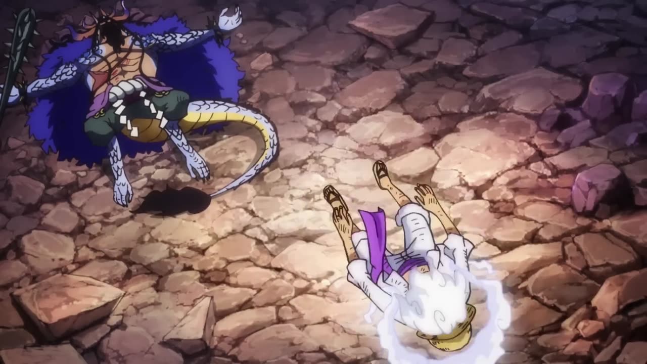 Gear 5 luffy disrepects Kaido with his powers