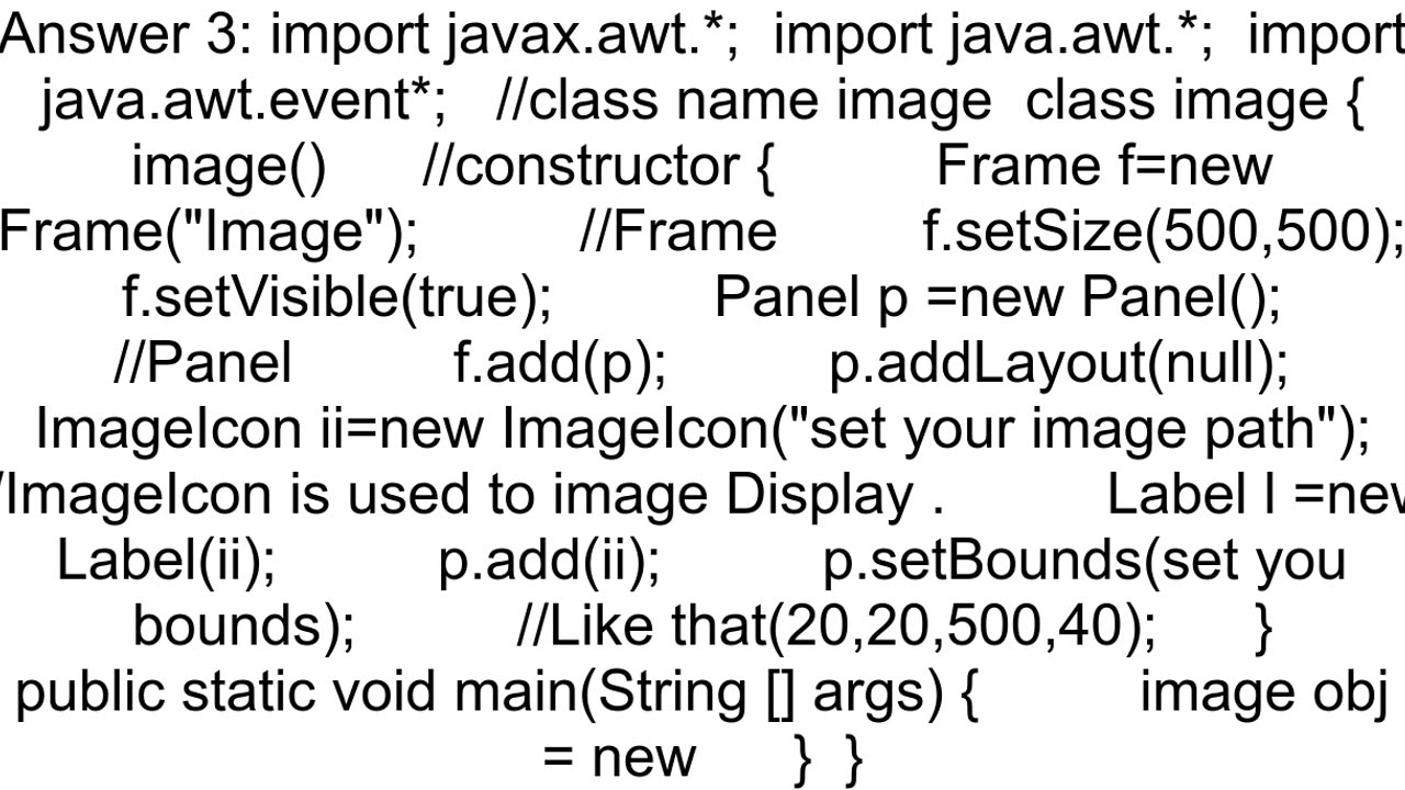 Java adding ImageIcon to JLabel