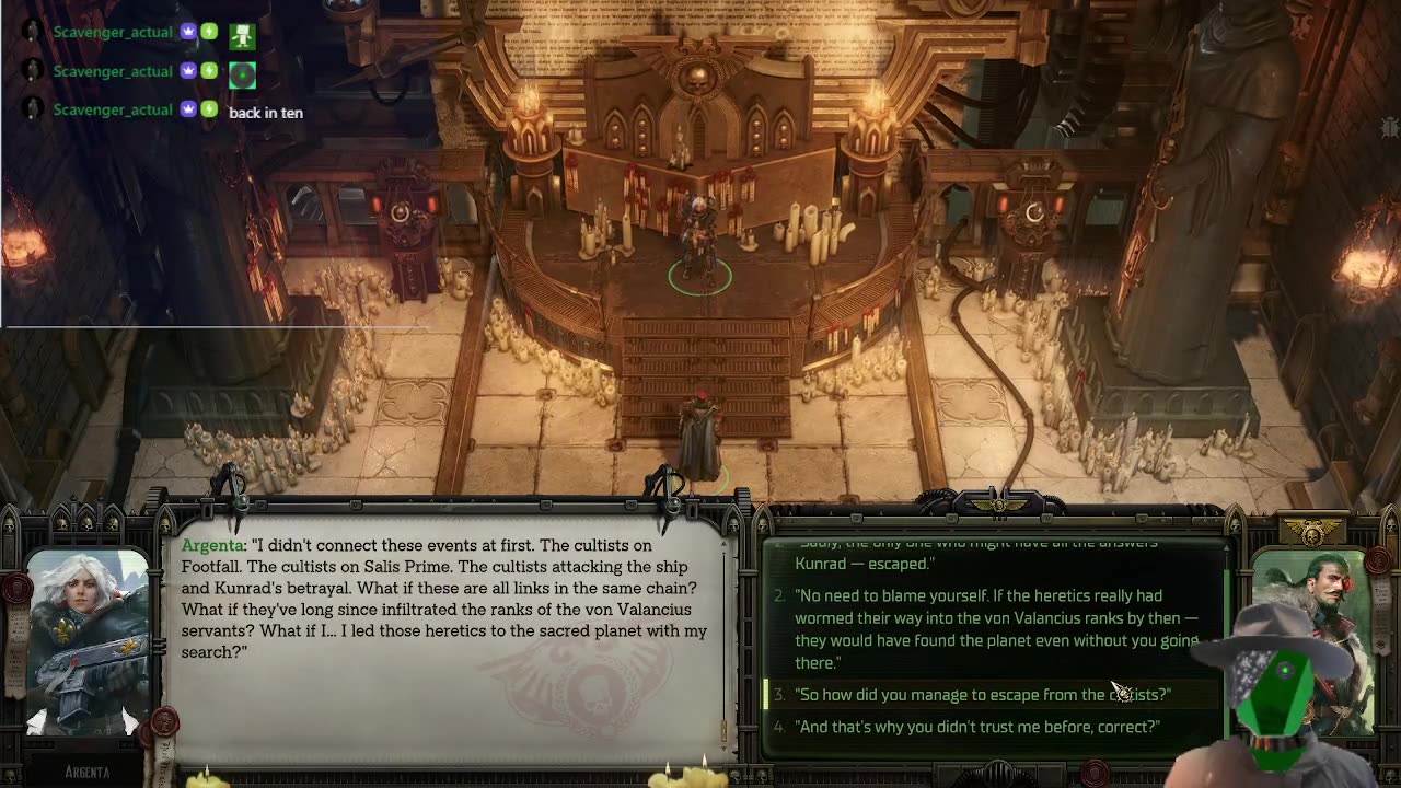 [Warhammer 40k Rogue Trader] Scavenger heard there was Heresy! G1P3