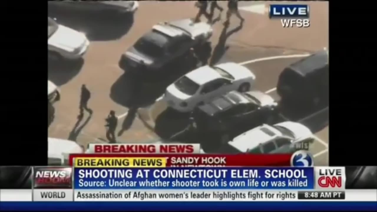 Sandy Hook Shooting First 2 Hours of CNN Breaking News Coverage 12-14-2012