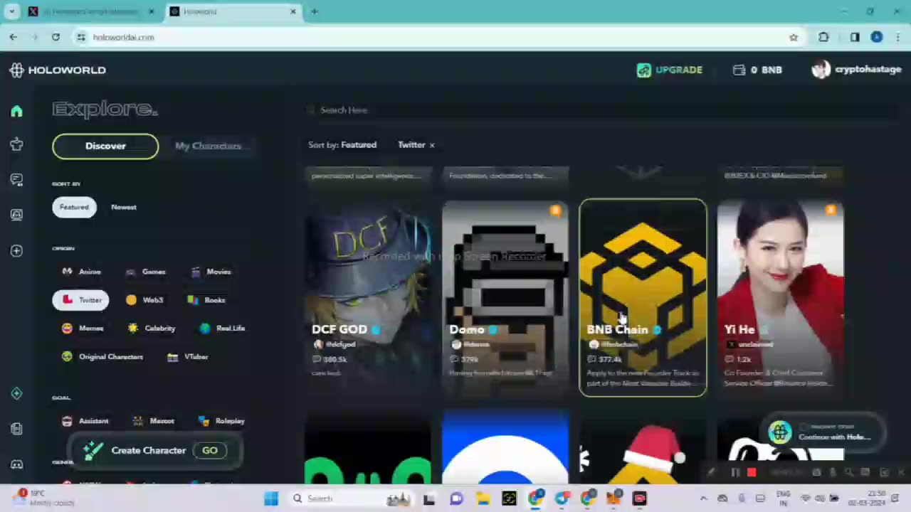 HoloWorld AI Airdrop ๐ ๐Binance support Project ๐