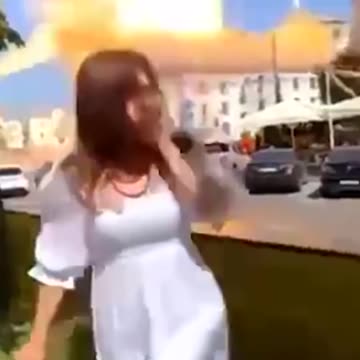 #Russian Missile strike captured on video