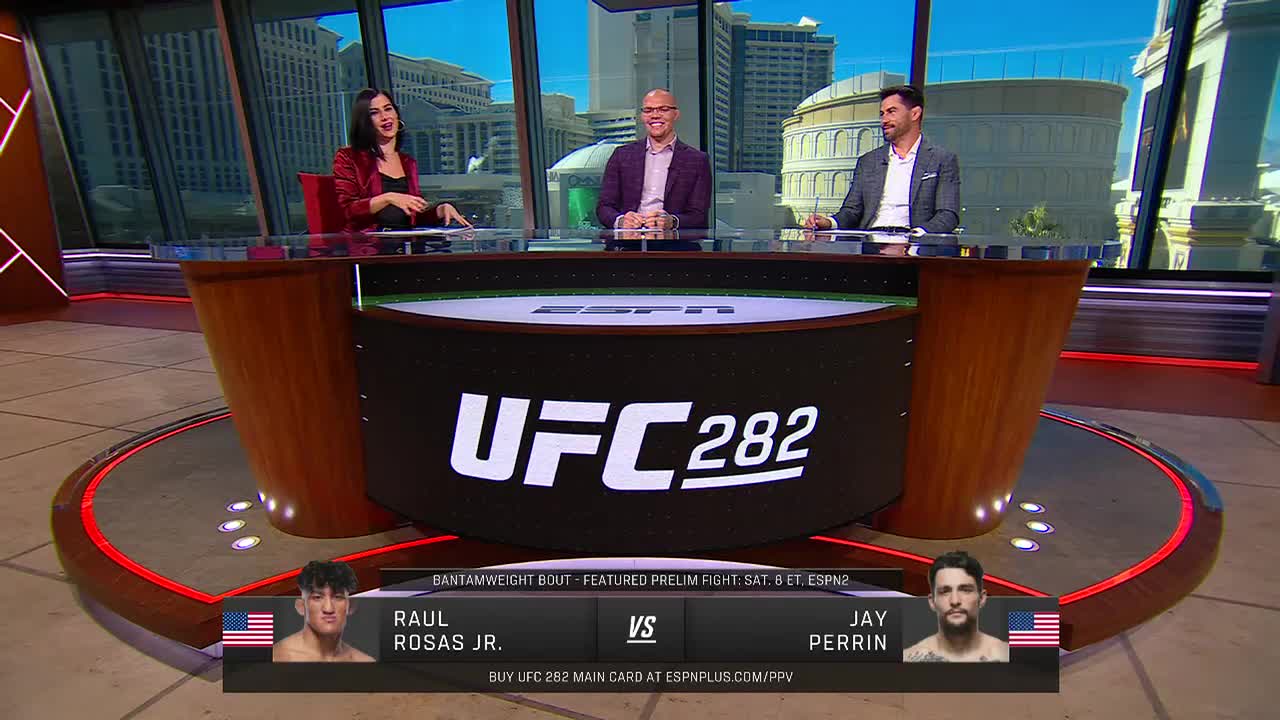 What were you doing when you were Raul Rosas Jr.'s age_ _ UFC 282 Pre-Show