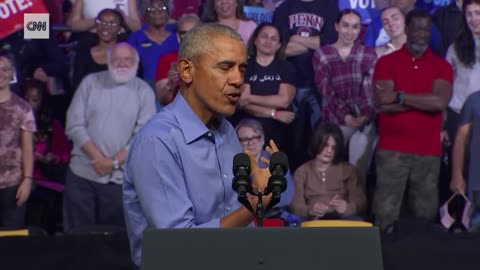 Watch Obama's closing message to voters in Philadelphia