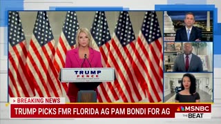 MSNBC guest melts down over Trump picking Pam Bondi as the next Attorney General