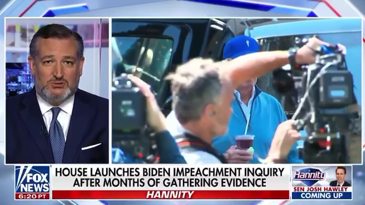 Ted Cruz latest on BIDEN IMPEACHMENT INQUIRY