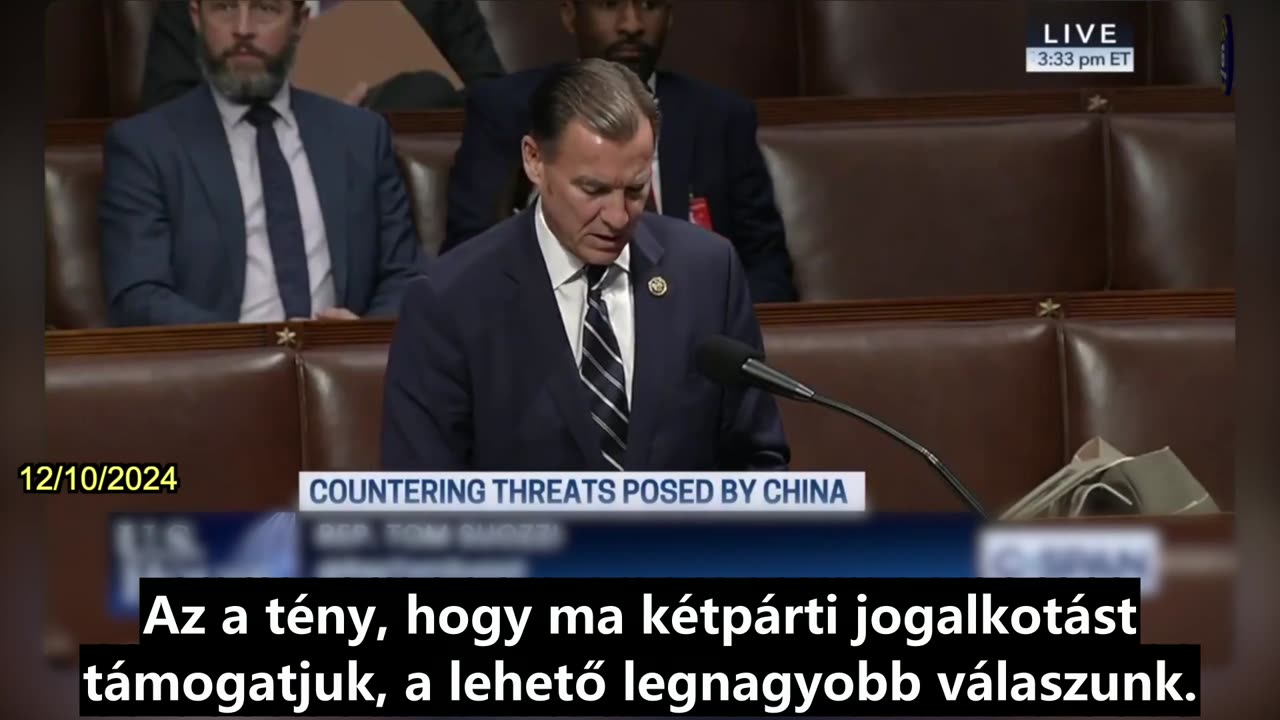 【HU】Tom Suozzi képviselő előmozdítja a KKP elleni SHIELD jogszabályt a KKP fenyegetések kezelésére