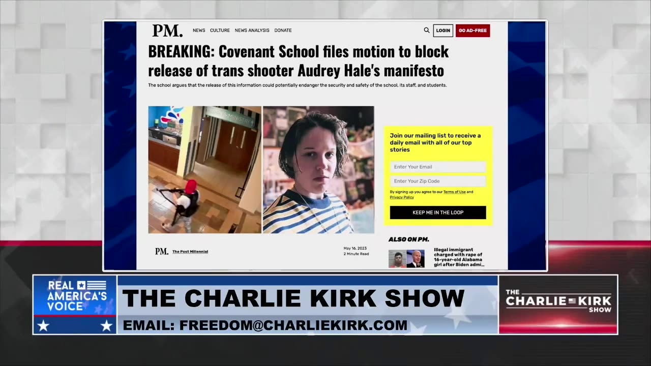 Jack Posobiec Reveals the Latest in the Efforts to Release the Manifesto of Trans Nashville Shooter