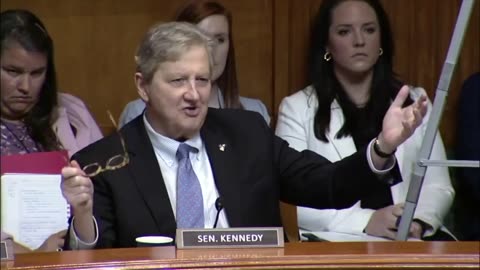 EPIC TAKE DOWN! Senator Kennedy boils Top Biden Regime Climate Official Clown.