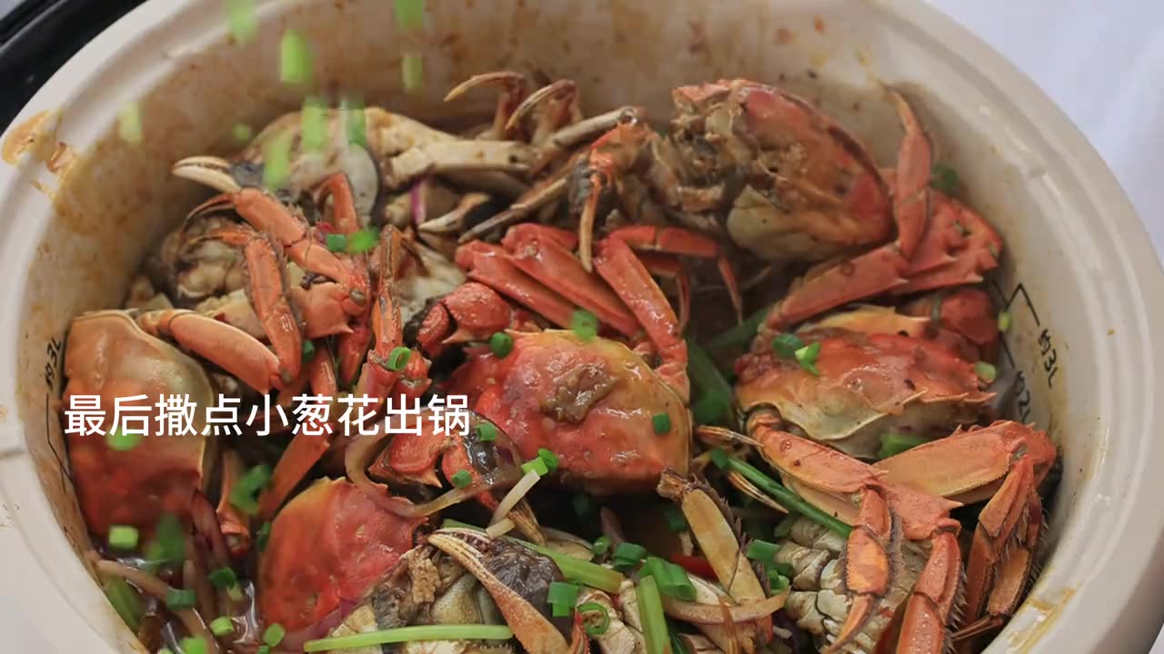 Extremely fragrant Chinese mitten crab, simple and easy to learn