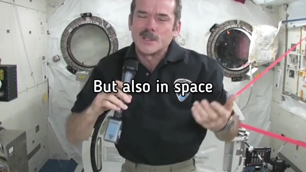 Sneezing in Space | Astronaut Chris hadfield space station