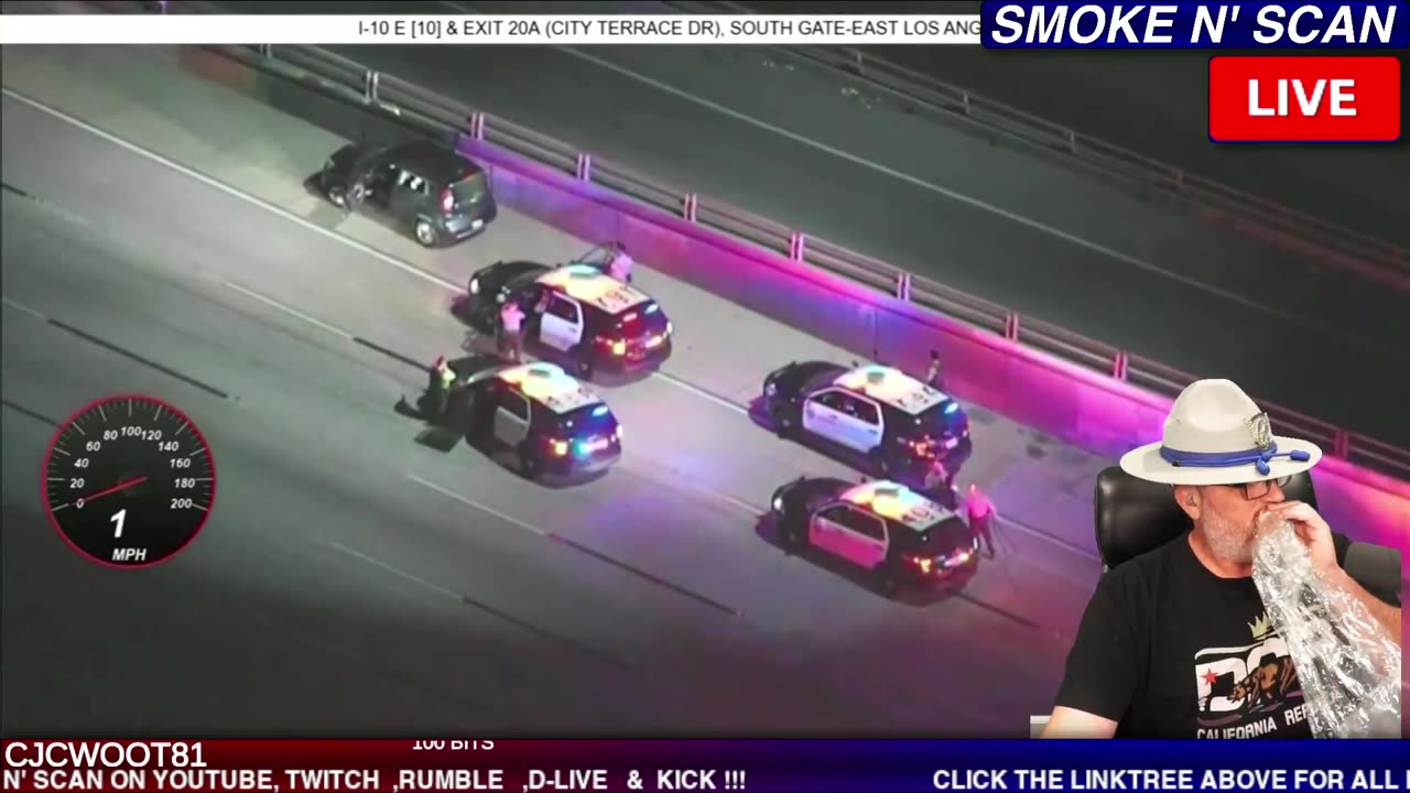 LIVE POLICE CHASE