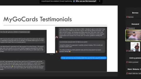 MyGoCards Training ~ 9/29/2022 (late)