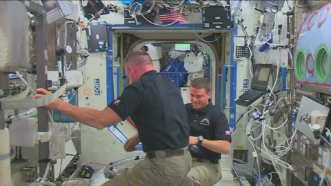 NASA Administrator Charles Bolden Discusses Science With Space Station Crew