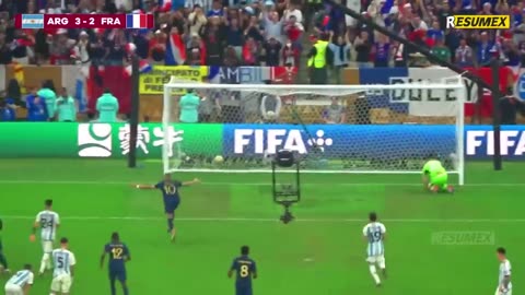 ARGENTINA 3-3 (4-2) FRANCE