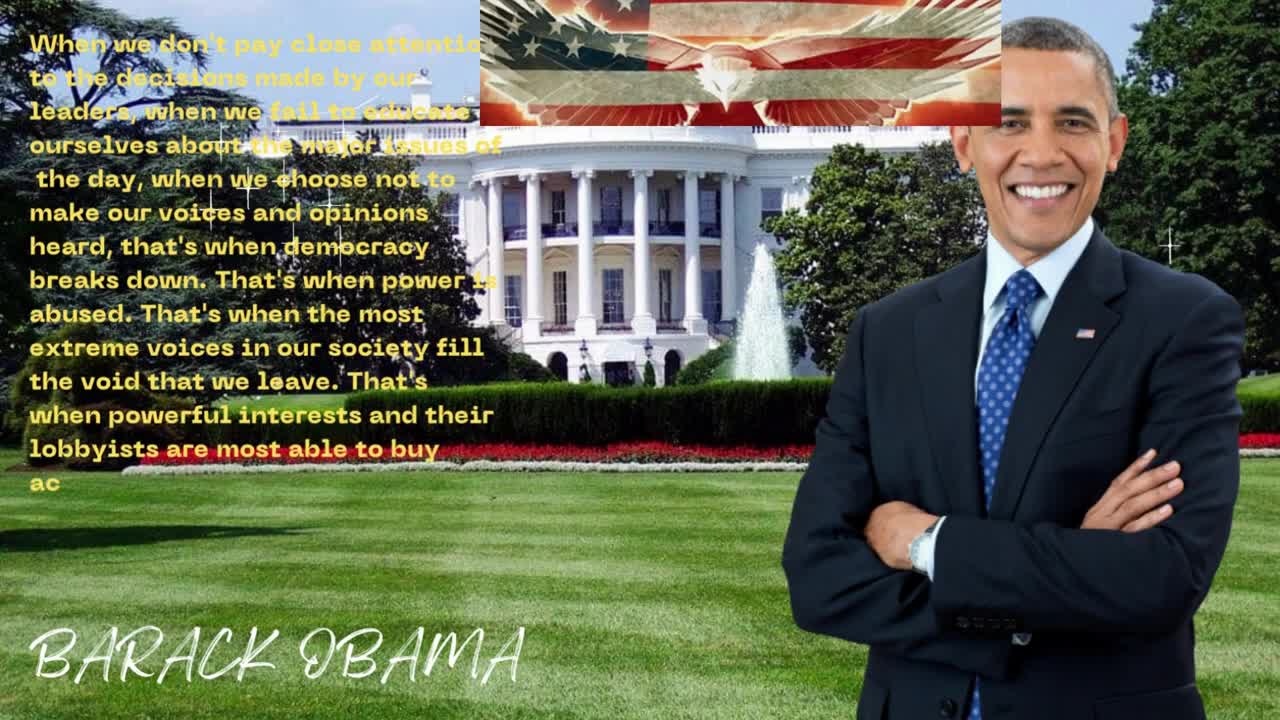 Democracy Quotes by Barack Obama Motivational Quotes I Big Think