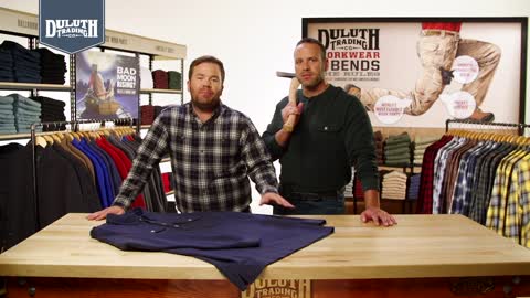 Duluth Trading Rib Mountain Henley & Polo