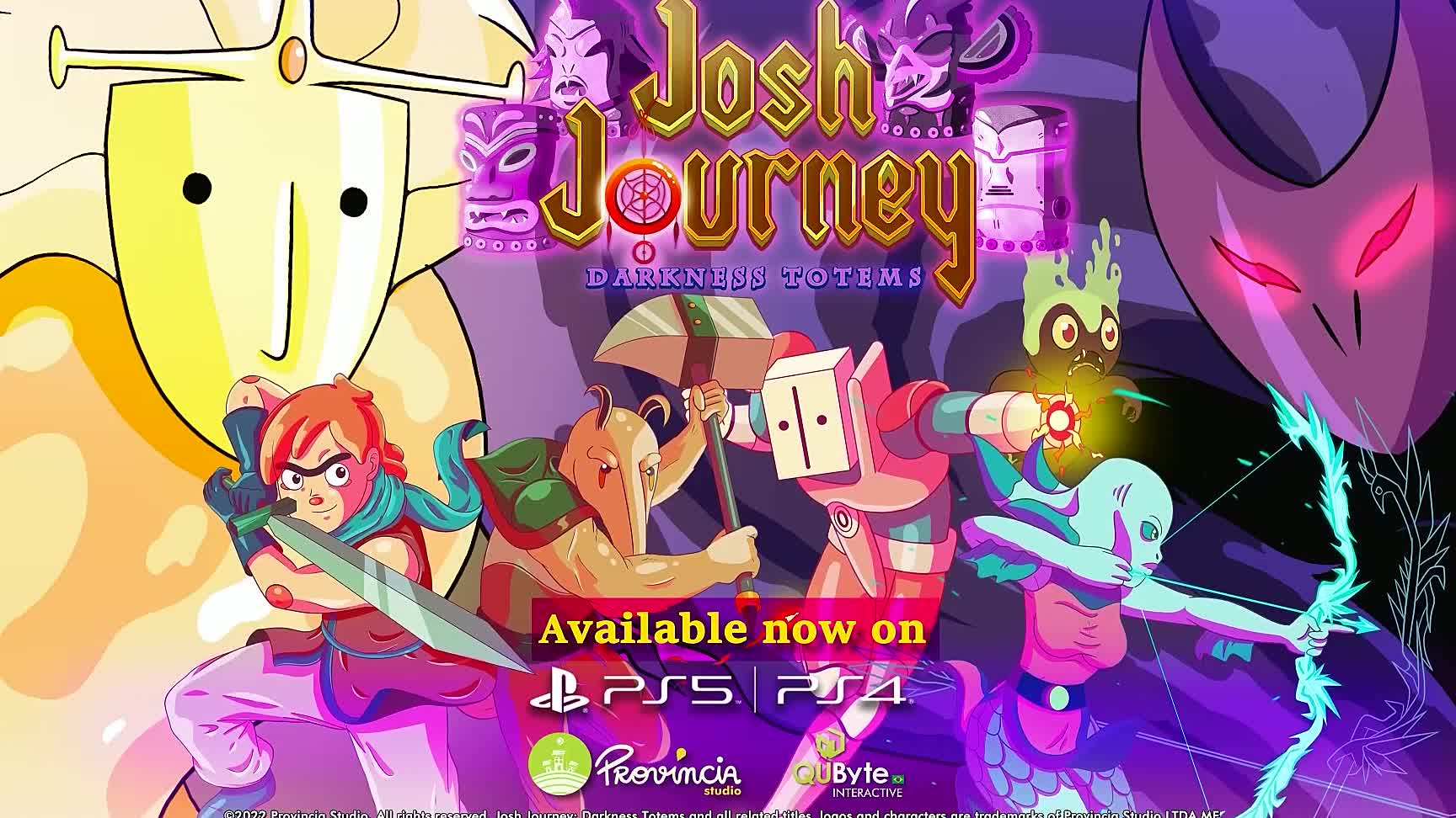 Josh Journey Darkness Totems - Launch Trailer PS5 & PS4 Games