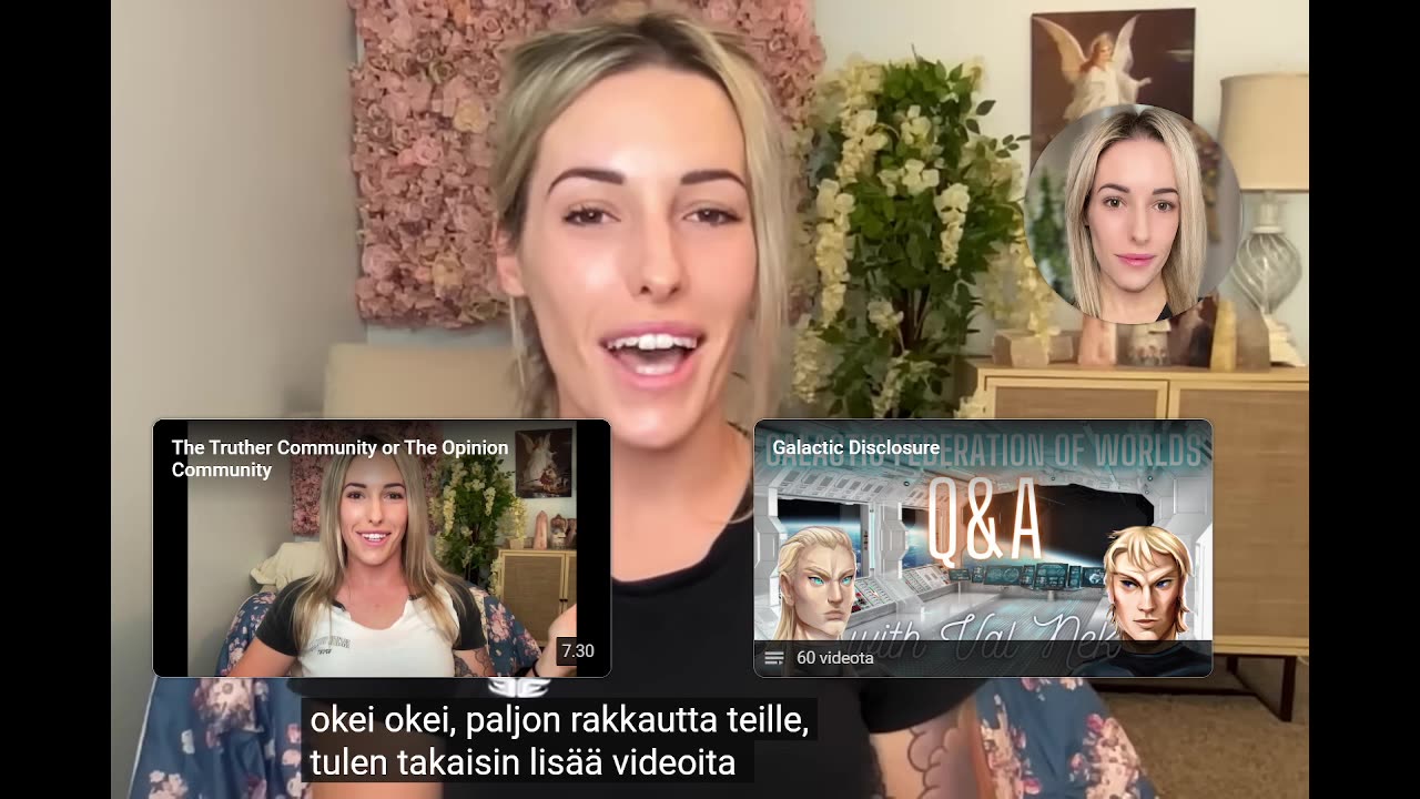 Megan Rose ja Galaktisen federaation Val Nek avaa hieman salaisuuden verhoa