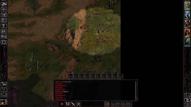 Baldur's Gate 1 - Gauntlets of Weapon Expertise at Firewine Bridge