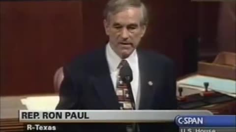 2001 - Ron Paul: "I rise in opposition to expanding NATO"